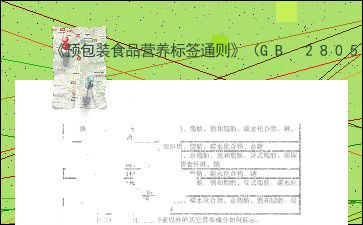 预包装食品营养标签通则 gb 28050 问答 修订版