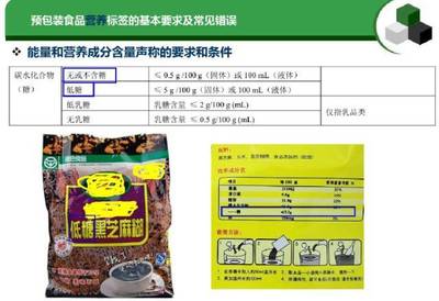 【食品580】预包装食品标签通用要求及常见错误汇总